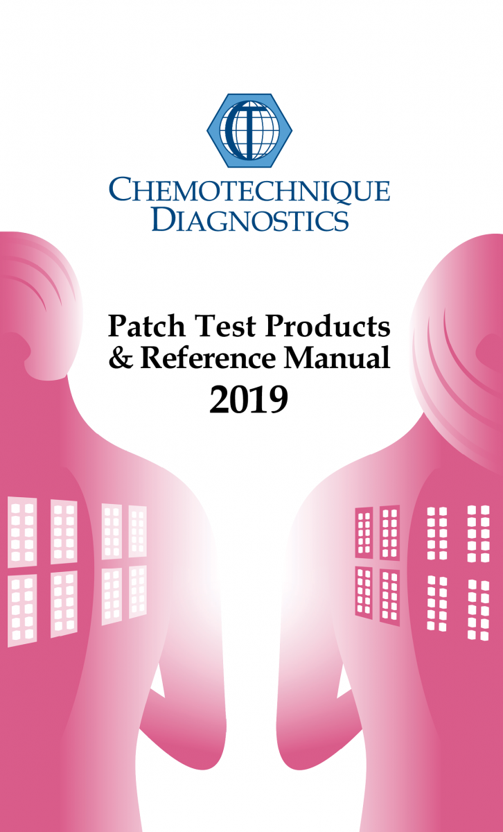 Chemotechnique Patch Test Products & Reference Manual - 2019